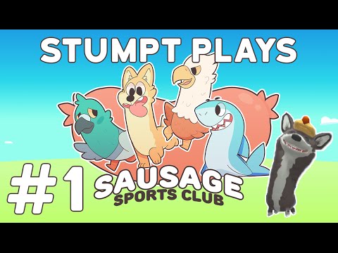 Sausage Sports Club - #1 - Floppy Fighters (4-Player Gameplay)