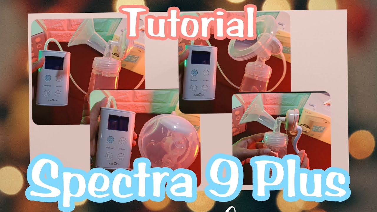 Cara Pakai Pompa ASI Spectra 9 Plus dengan Corong Standar dan Hands