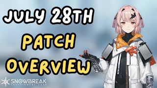 Fritia & Marian Big Buffs! New Co-op Mode & Easier Weeklies - July 28th | Snowbreak Containment Zone