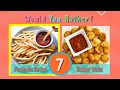 Would You Rather: Food Choices and Exercises