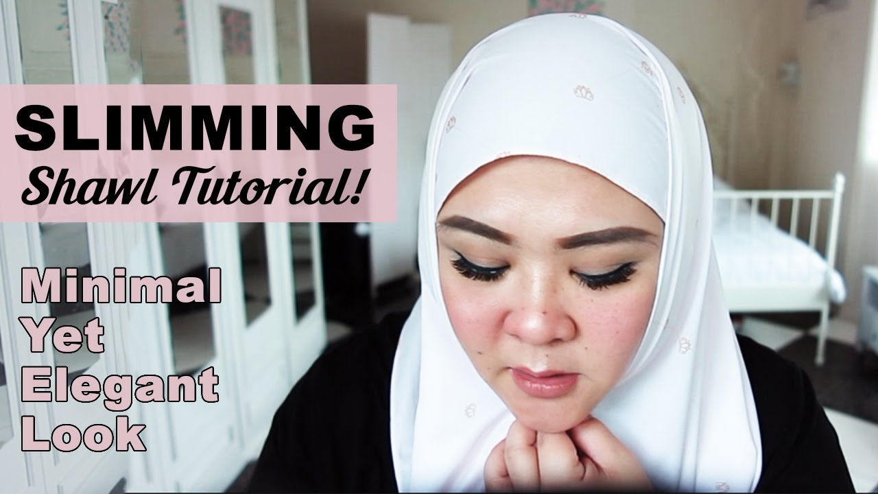 SLIMMING SHAWL TUTORIAL!