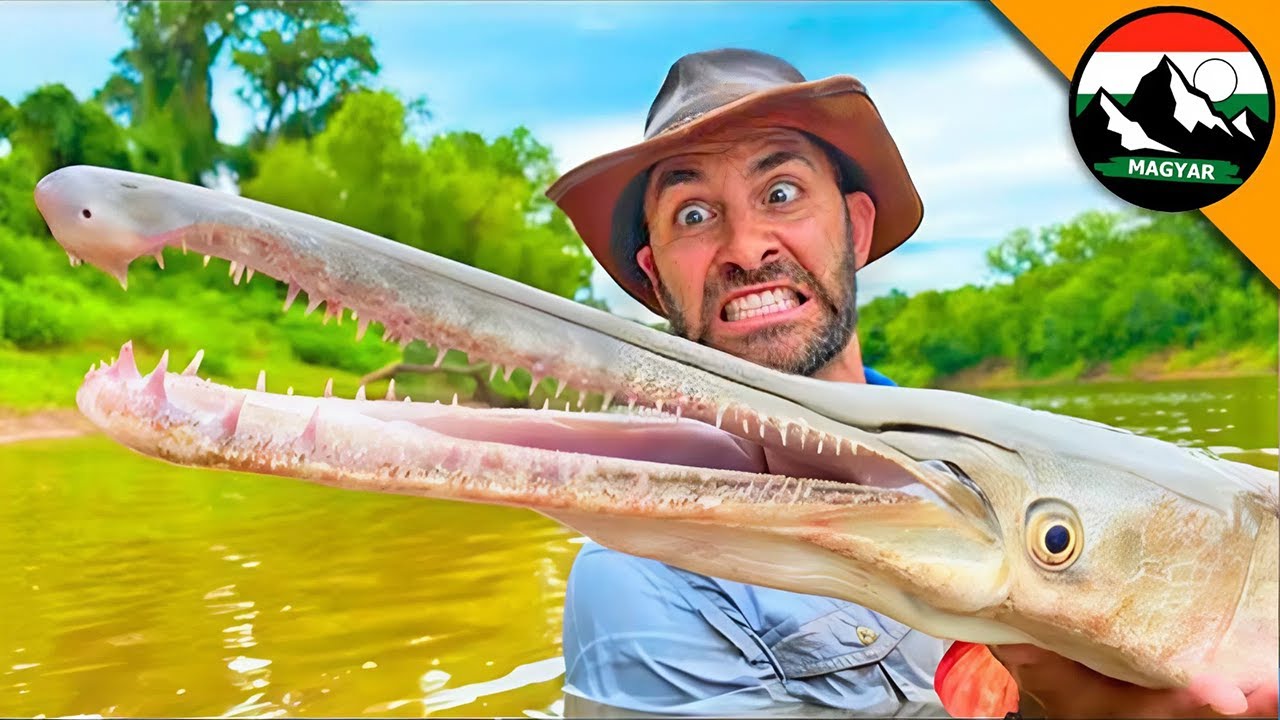 Egy csuka?! 🐊 Egy ritka HIBRIDET fogtunk a vadonban! Brave Wilderness Magyar