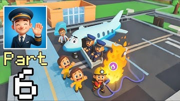 Hell Airport – Gameplay Walkthrough Part 6 – Plane Crash Emergency! Airport in Flames (iOS, Android)