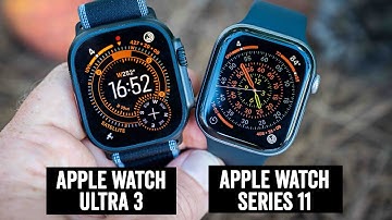 Apple Watch Ultra 3 vs Apple Watch Series 11 Hands-on: Every Single Difference Detailed!