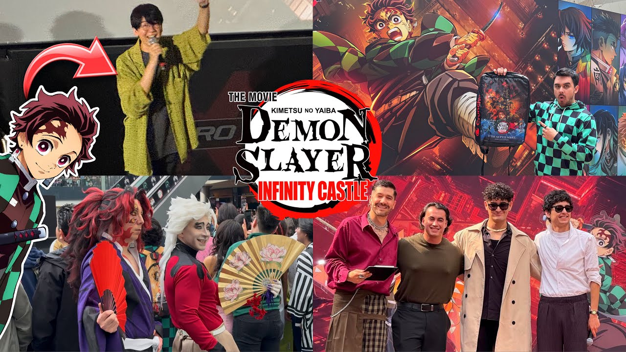 Así se vivió el Demon Slayer: Kimetsu no Yaiba Infinity Castle *NATSUKI HANAE* | Diego Loppz