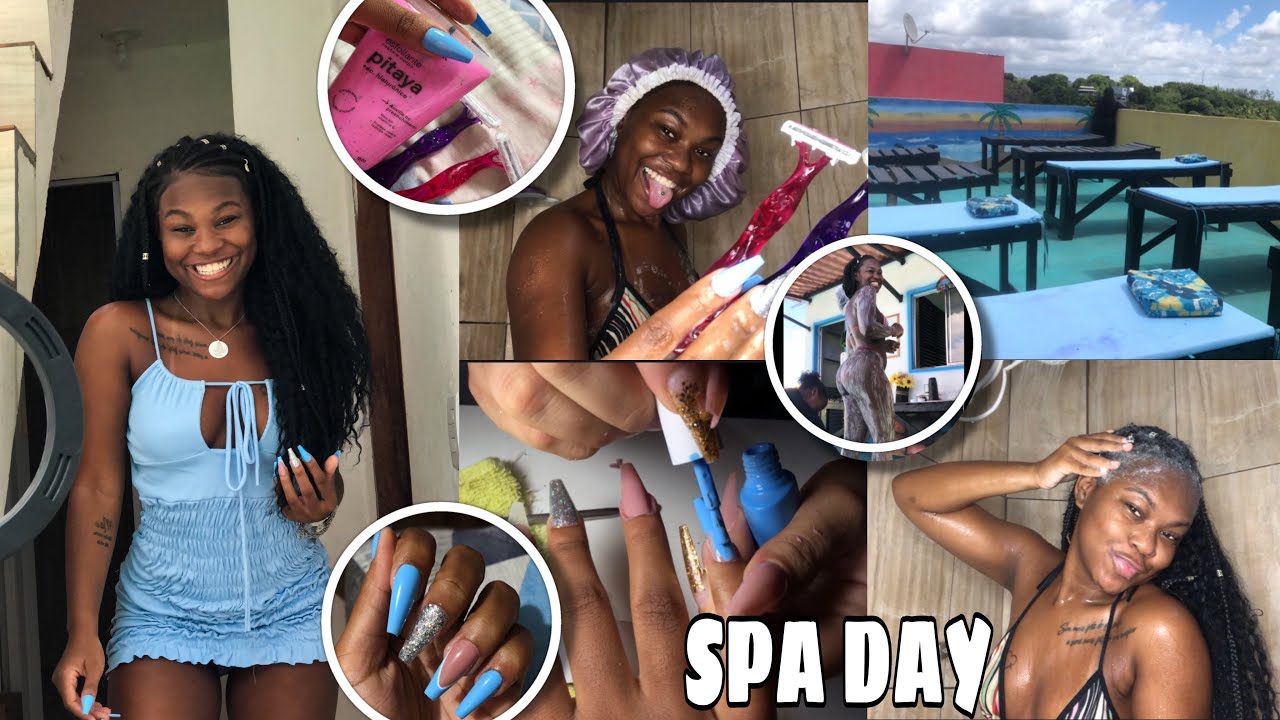 SPA DAY + ARRUME-SE 🧿 #minnynovamente