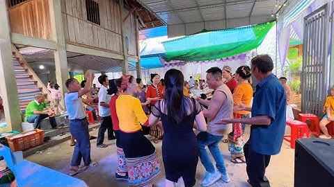 Múa lăm vong  đám cưới dân tộc thái con cuông nghệ an - Cường Vờ lốc