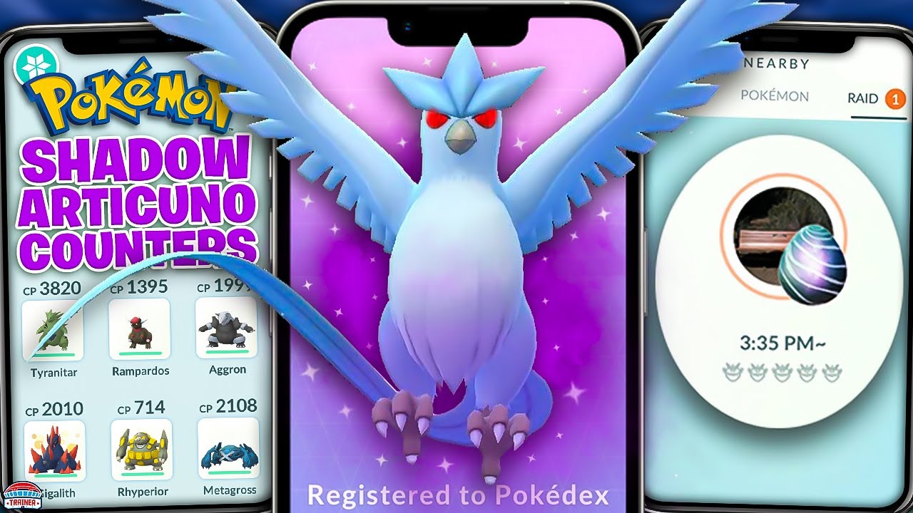 Pokémon Go Articuno raid guide: best counters and movesets - Polygon