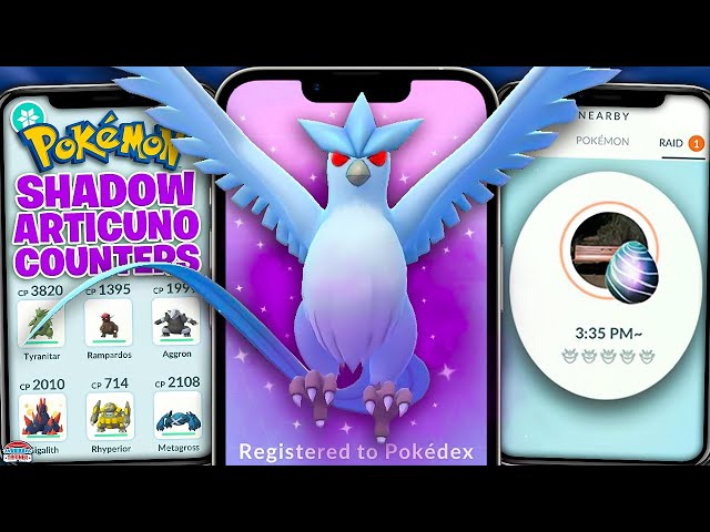 First Time Shadow Shiny Articuno in Pokemon Go 