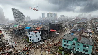 Philippines Devastated! Cities in Ruins After Tropical Cyclone Opong, Mass Evacuations