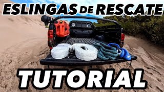 Eslingas De Rescate Para 4x4 TUTORIAL CÓMO ELEGIR LA ADECUADA???