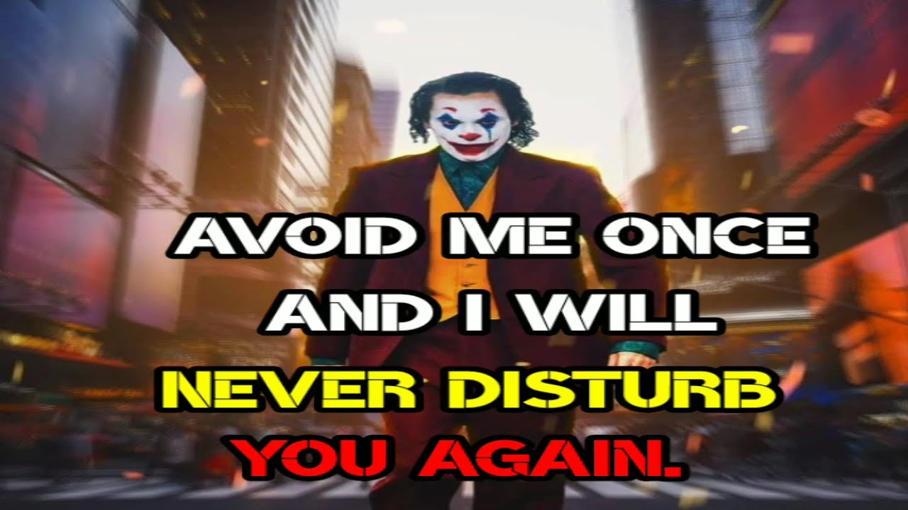 Top Best Powerful Motivational Realistic Joker Quotes 2020