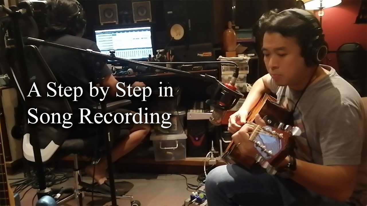 Song Ricading A Step by Step Guide in Song Recording Vlog - YouTube