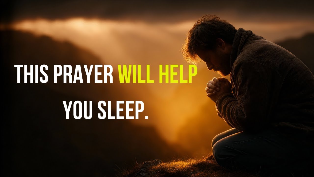 Suffering from lack of sleep? This quiet night prayer will help you sleep in God's presence.