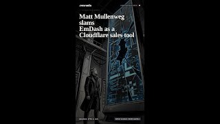 Matt Mullenweg slams EmDash as a Cloudflare sales tool #shorts