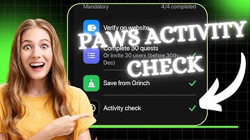 Paws Airdrop: How To Perform Paws Activity Check | Paws Eligibility Checker | Crypto News