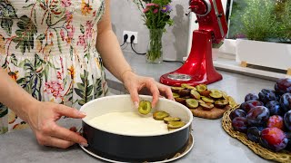 Jeder kennt Pflaumenkuchen, aber dieser aus der Schweiz ist besonders!