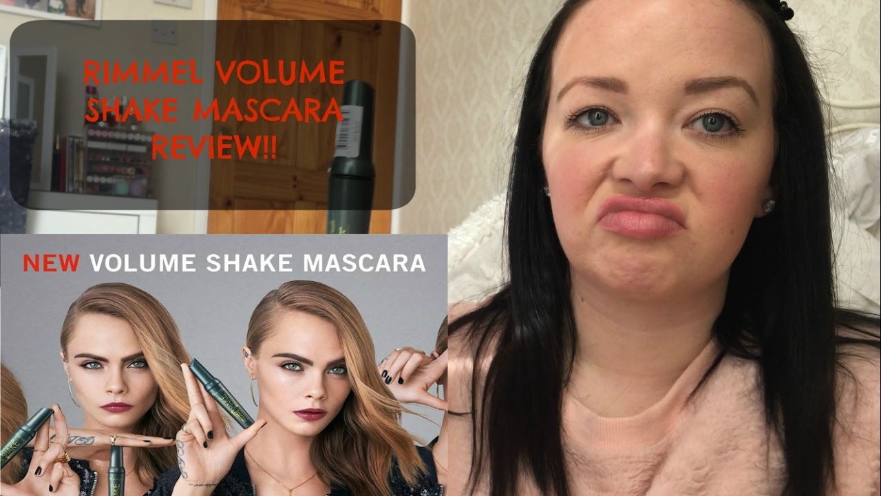 REVIEW ON THE NEW RIMMEL VOLUME SHAKE MASCARA!!!