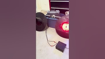 Real railroad crossing lights