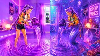 Rumi & Mira Turn Into Mermaids To Join a Secret Party 💖🌊 Cutest Makeover!