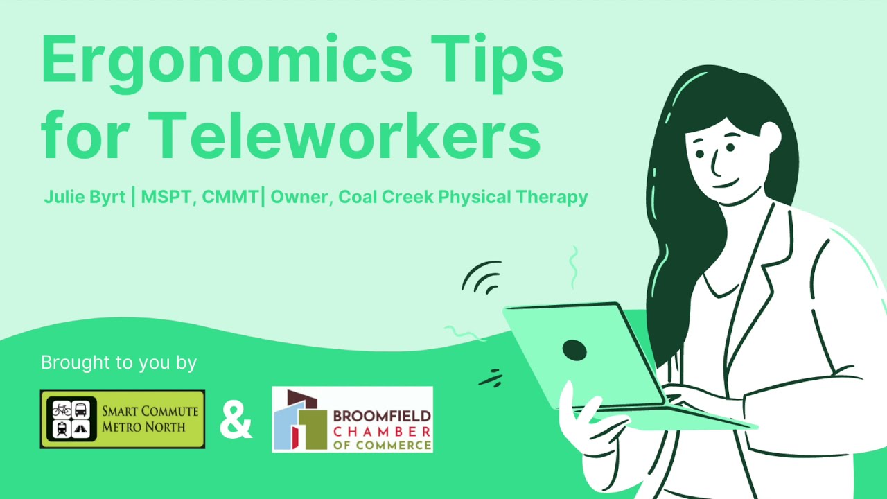Ergonomics Tips for Teleworkers