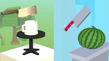 Master Slice vs Almost Cut - Very Satisfying and Relaxing ASMR Slicing Game