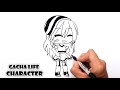 How to Draw Gacha Life Character Step by step