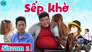 SẾP KHỜ , Phim sitcom tập 1: Bình Sumo lên Giám đốc, Phú Độc Lạ Bình Dương làm bảo vệ
