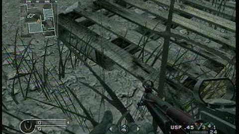 Jump off crash building and Live: Call of duty 4