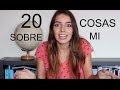 20 COSAS SOBRE MI