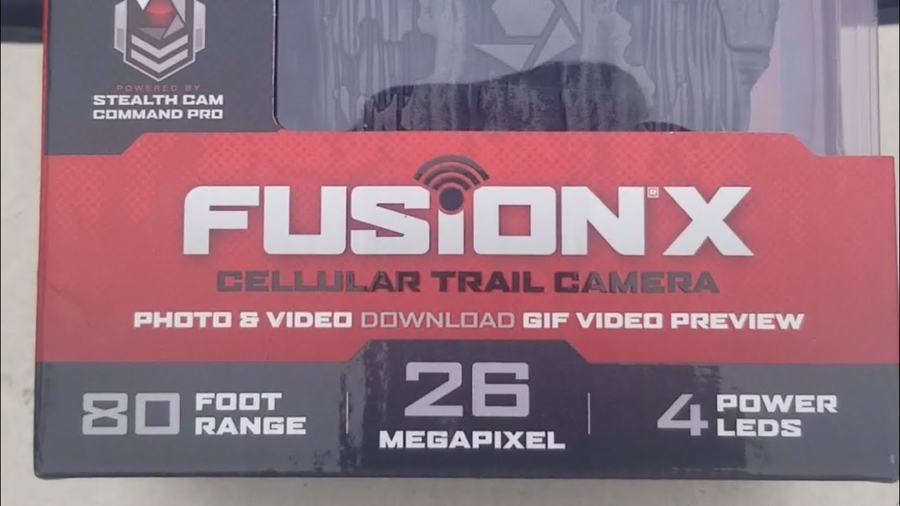 Stealth Cam Fusion X Cellular Trail Camera - YouTube