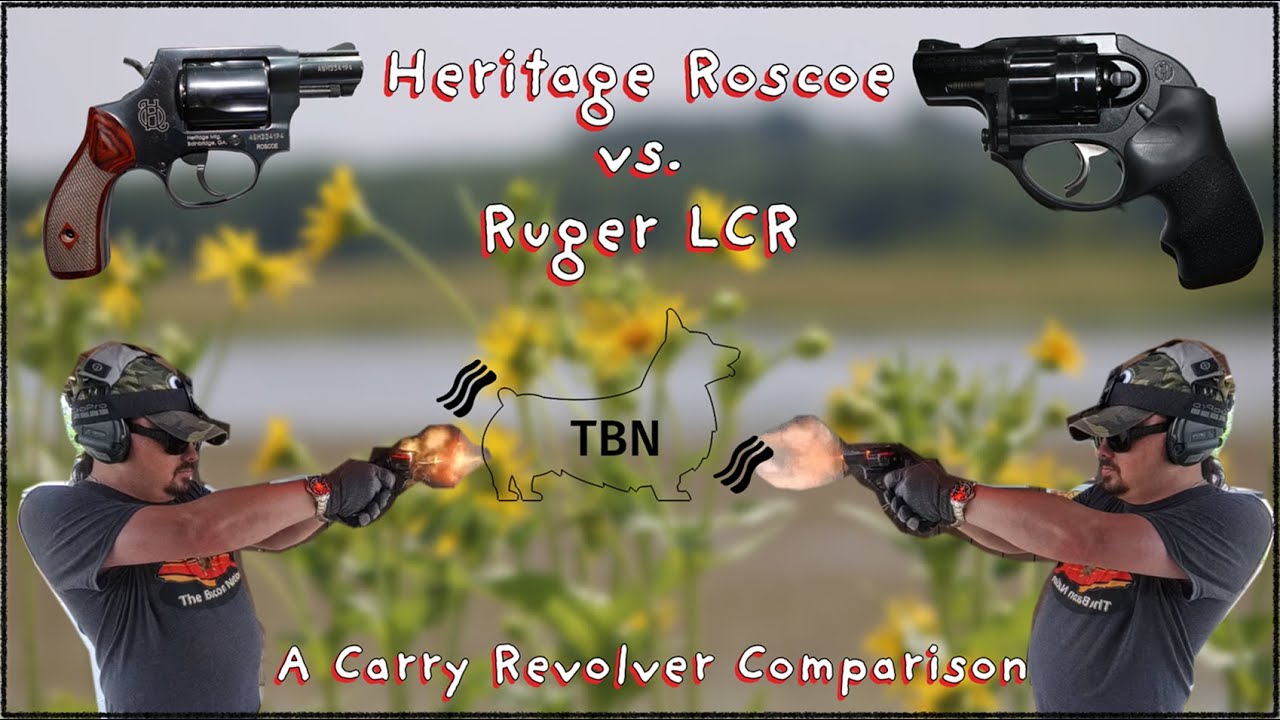 Heritage Roscoe vs. Ruger LCR - A Concealed Carry Revolver Comparison