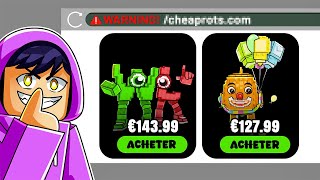 I've robbed the sellers of Brainrot.. (Steal in Brainrot)