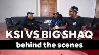 KSI VS BIG SHAQ Behind The Scenes