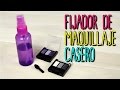 Fijador de Maquillaje Casero - Natural con Agua MIneral - Fix Plus DIY - Catwalk