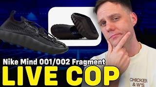 LIVE COP: NIKE MIND 001 FRAGMENT & NIKE MIND 002