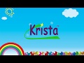 Krista kindergarten song