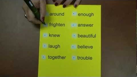 LS - Talking Word Wall - Livescribe Education Example