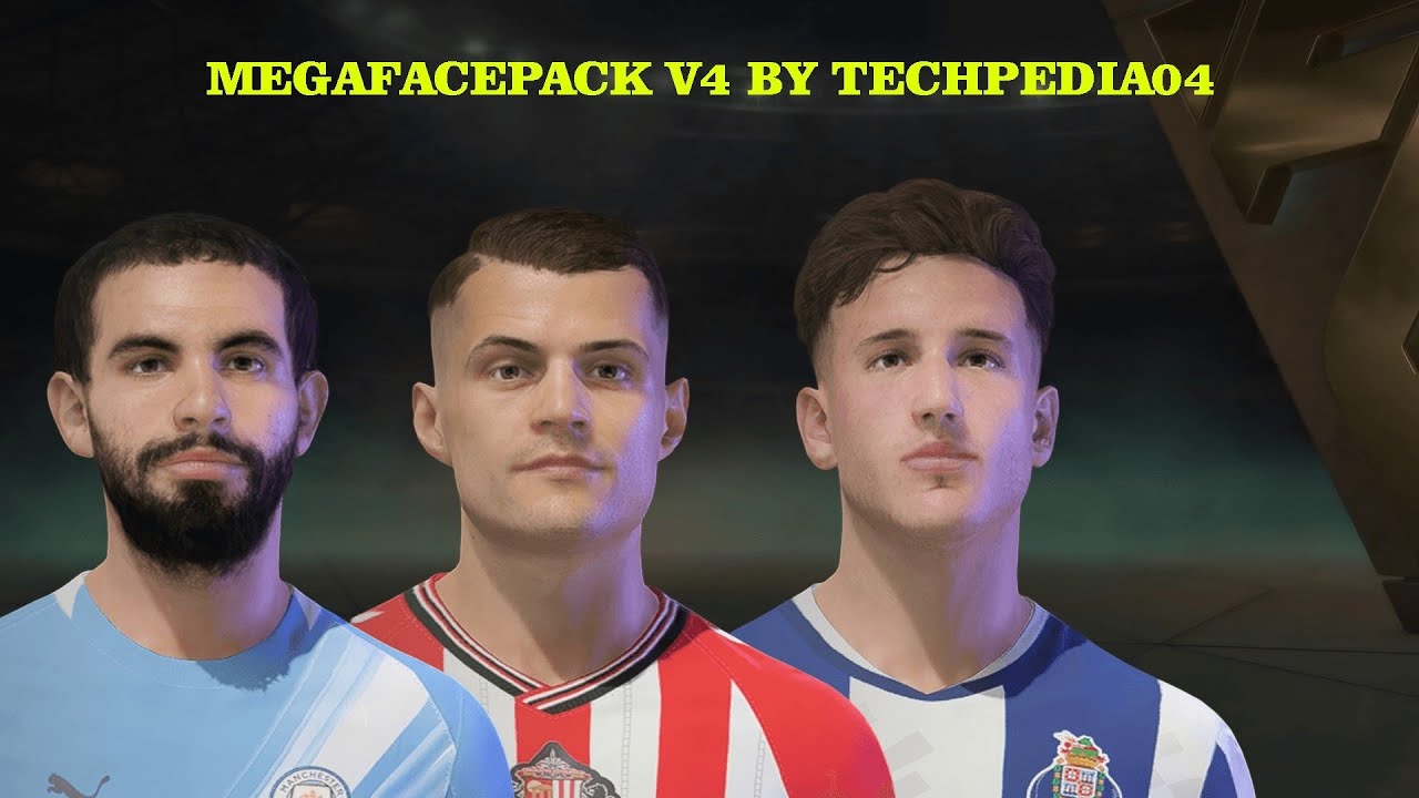 Mega Facepack V4 FC 26 to fifa 22 by techpedia04 AIO + squad update 