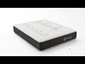 Vidéo: Matelas PRIVILEGE Premium en Mousse à Mémoire -  Haut de gamme - Aérateur & Blue Latex - Réversible - 7 Zones - Confort Mi-ferme