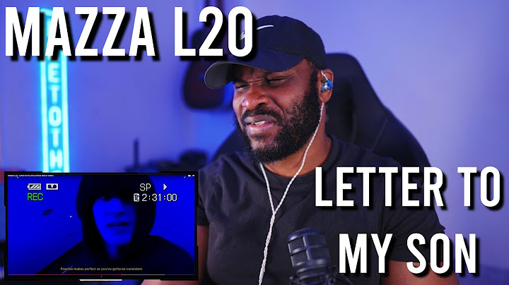 Mazza L20 - Letter to my Son (Official Music Video) [Reaction] | LeeToTheVI