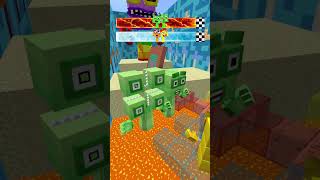 Sprunki NumberBlock Wall Close Challenge🧐 P.13 #minecraft #sprunki