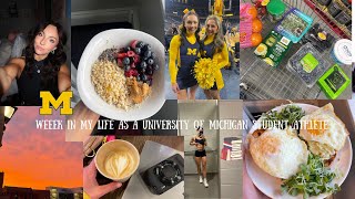 Cheering BBall | lifting + cooking | Getting ready for midterms!!