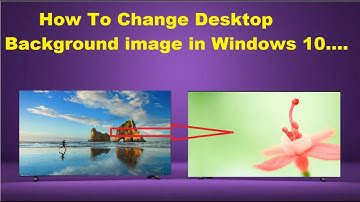 How To Change Desktop Background image in Windows 10 - Tutorial - Quick Tech Tips