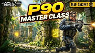 Counter Strike 2 - P90 Master class - Double kill - Ancient