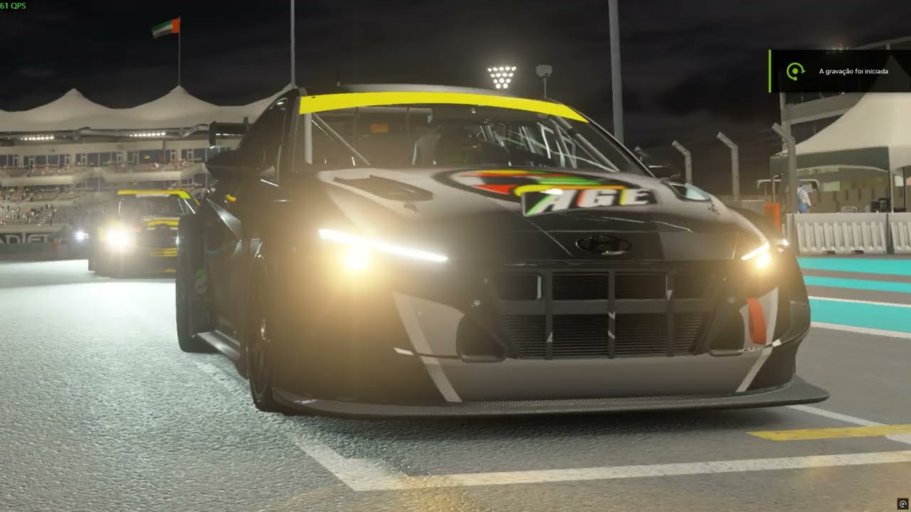 Corrida maluca em Yas Marine Forza Motorsport