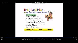 Opening to Bee Smart Baby: Vocabulary Builder 3 (2002) DVD (Philippines)