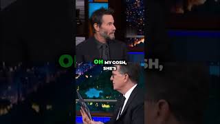 Keanu Reeves dishes on a 30-year reunion! ✨ #interview #mrjohnwick #actor