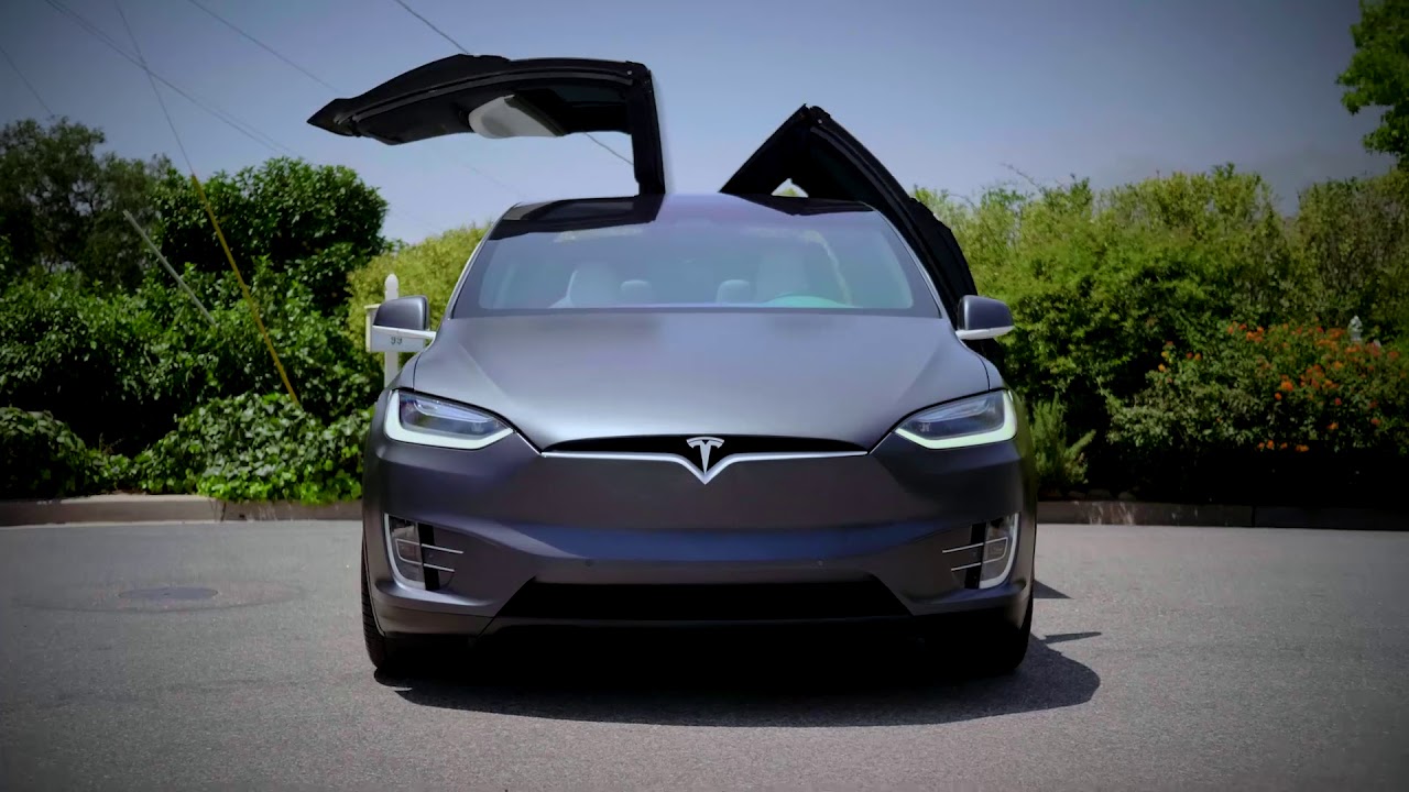 Tesla Model X Protected with Xpel Steal Matte Paint Protection Film