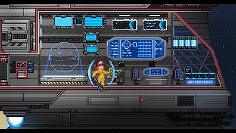 Starbound - my space ship